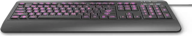 Alt view image 2 of 6 - AzIO KB530 Antimicrobial Keyboard (PC)