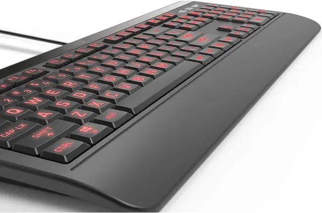 Alt view image 6 of 6 - AzIO KB530 Antimicrobial Keyboard (PC)
