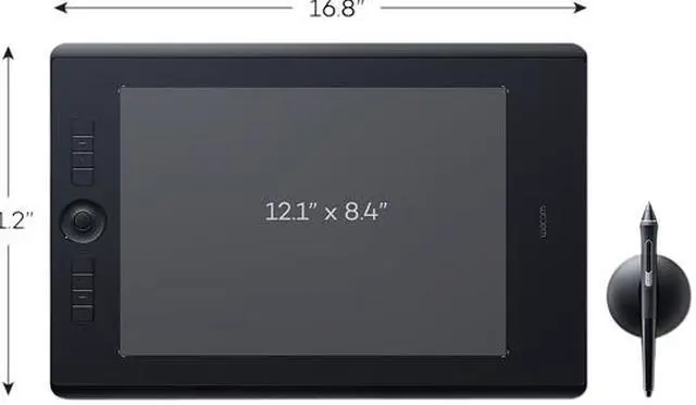 Alt view image 4 of 7 - Wacom Intuos Pro Digital Graphic Drawing Tablet for Mac or PC, Large (PTH860)