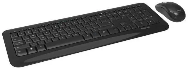 Alt view image 2 of 4 - Incase Designed By Microsoft Wireless Desktop 850 - USB 2.0 Wireless, USB 2.0 Wireless, Optical 1000 dpi, Scroll Wheel, QWERTY, Symmetrical, AA, AAA