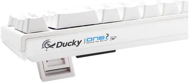 Alt view image 2 of 5 - Ducky One 2 SF 65% RGB LED Mechanical Keyboard, White w/ Cherry MX Brown Switches