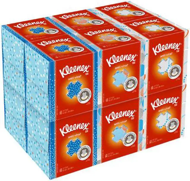 Alt view image 2 of 3 - Kleenex Professional Anti-Viral Facial Tissue Cube for Business (21286), White, 3 Boxes / Bundle, 4 Bundles / Case, 12 Boxes / Case