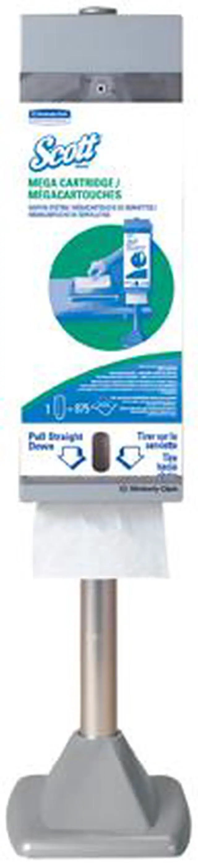 Alt view image 2 of 4 - Scott Mega Cartridge Napkin Box (98908), Disposable Paper Napkins, 6 Cartons of 875 Beverage Napkins (5,250 Napkins / Case)