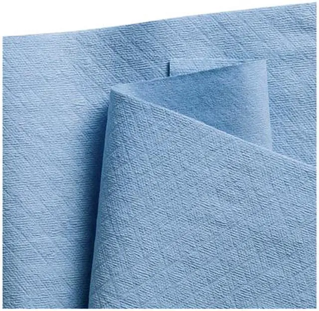 Alt view image 2 of 4 - WypAll L40 Disposable Cleaning and Drying Towels (05776), Limited Use Towels, Blue, 12 Packs per Case, 56 Sheets per Pack, 672 Sheets Total