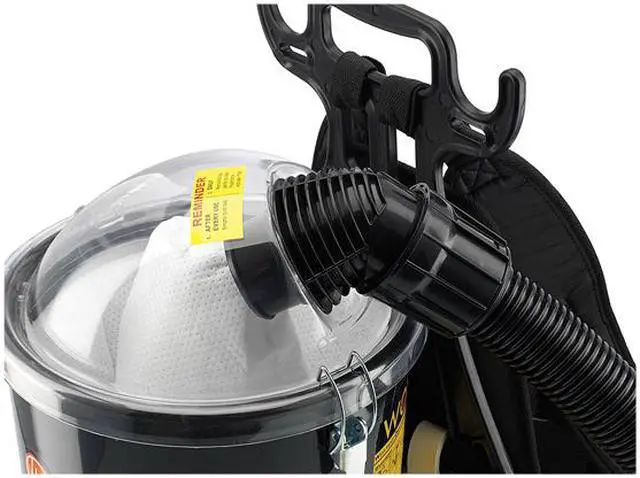 Alt view image 3 of 4 - Backpack Vacuum 6.4 qt Tank Capacity Black C2401