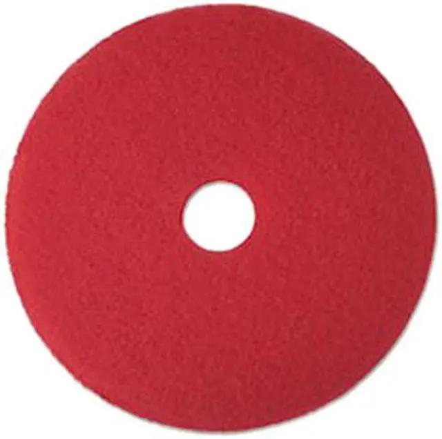 Main image of 3M Corporation MCO 08389 14 Inch 5100 Low-Speed Floor Buff Pad- Red - Case of 5