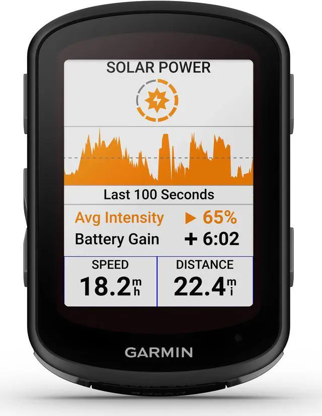Alt view image 2 of 7 - Garmin Edge 540 Solar | GPS Cycling Computer 010-02694-20