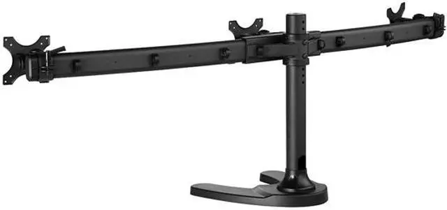 Alt view image 2 of 10 - atdec SD-FS-T Triple Display Mount with a Freestanding Base. Max Load: 17.6lbs Per Display