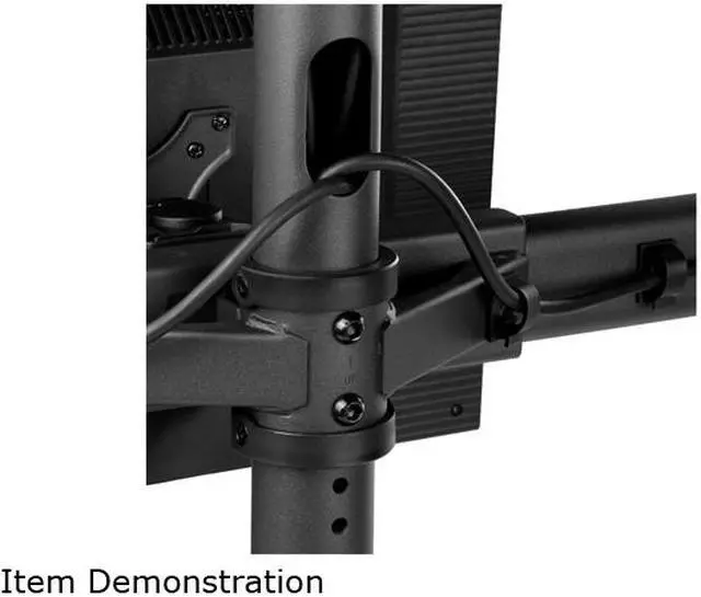 Alt view image 8 of 10 - atdec SD-FS-T Triple Display Mount with a Freestanding Base. Max Load: 17.6lbs Per Display