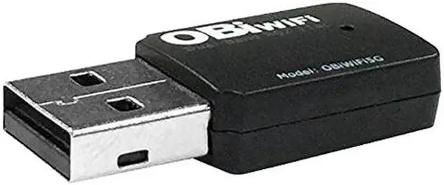 Alt view image 3 of 3 - Polycom Obihai OBiWiFi5G 2.4/5GHz Wireless 802.11AC Adapter for OBi200, OBi202, OBi1022, OBi1032, OBi1062 VoIP Phone and Device