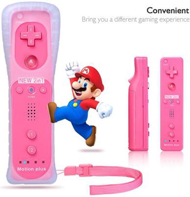 Mando Para Nintendo Wii Wii U Wiimote Rosa - RAC STORE