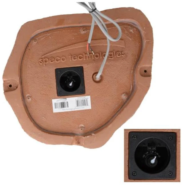 Alt view image 3 of 3 - Speco 70V25V 6.5" Brown Rock Speakers - SPRK65CBT