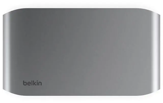 Alt view image 8 of 10 - Belkin Thunderbolt 4 - 5-in-1 Core Hub Solution - Gray INC013ttSGY