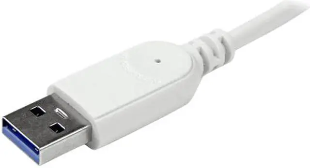 Alt view image 4 of 5 - StarTech.com ST43004UA 4 Port Portable USB 3.0 Hub with Built-in Cable - Aluminum and Compact USB Hub