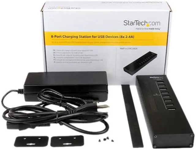 Alt view image 4 of 4 - STARTECH.COM ST8CU824 8 Port USB Charging Station