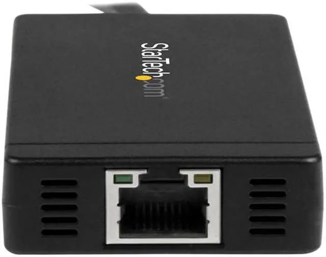 Alt view image 2 of 6 - 3PORT USB 3.0 HUB+GBE-USB-C