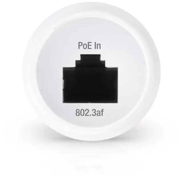 Alt view image 2 of 2 - Ubiquiti Instant 802.3af Passive PoE to 802.3af Adapter - 48V DC Input - 24V, 500 mA Output - 1 x 10/100/1000Base-T Input Port (s) - 1 x 10/100/1000Base-T Output Port (s)