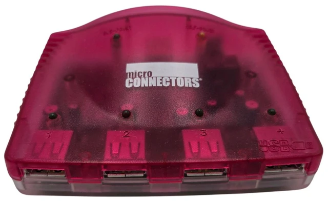 Alt view image 2 of 5 - MICRO CONNECTORS USB 4 Port Flavored Hub - Strawberry (S08-300STW)