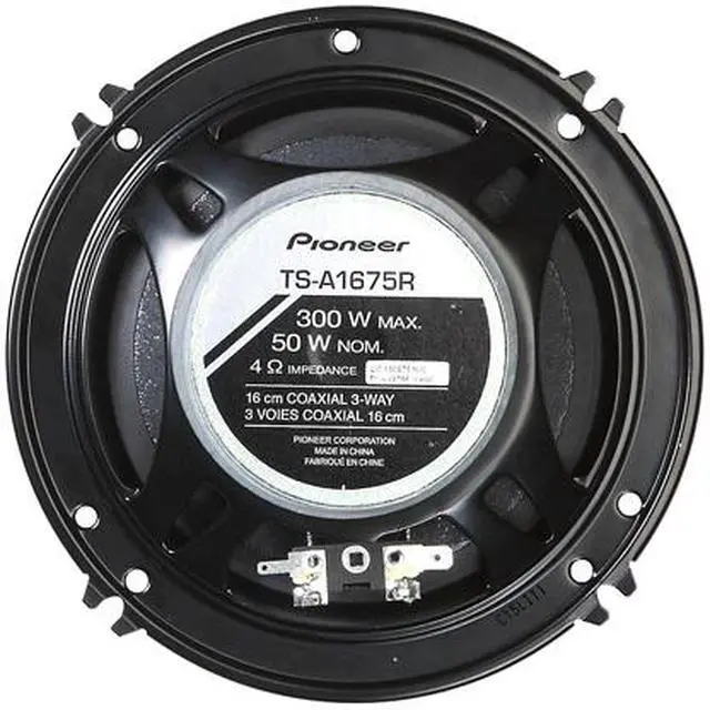 Alt view image 4 of 4 - PIONEER TS-A1675R 6.5 A-Series 300-Watt 3-Way Speakers