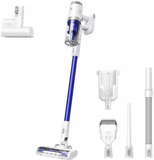 Main image of eufy Anker, HomeVac S11 Go Stick-Vacuum Cleaner, Lightweight, Cordless, 120AW Suction Power, Detachable Battery, Deep Clean Carpet to Hard Floor, White