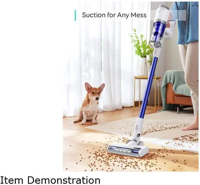 Alt view image 4 of 6 - eufy Anker, HomeVac S11 Go Stick-Vacuum Cleaner, Lightweight, Cordless, 120AW Suction Power, Detachable Battery, Deep Clean Carpet to Hard Floor, White