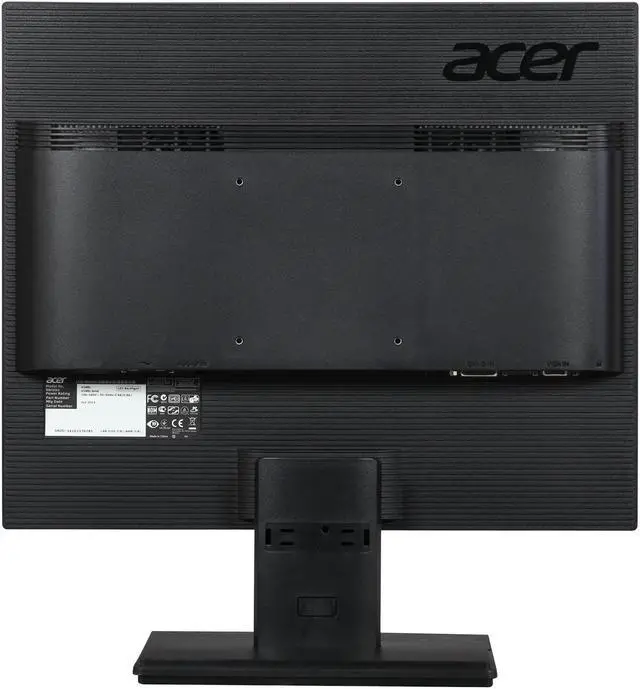 Alt view image 5 of 8 - Acer V196Lbmd Black 19" 5ms LED Backlight Monitors TN Panel 250 cd/m2 ACM 100,000,000:1 (1000:1)  Built-in Speakers