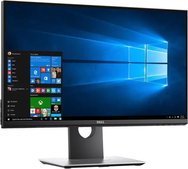 Alt view image 3 of 12 - Dell S2417DG 24" (Actual size 23.8") 2560 x 1440 2K Resolution 165Hz 1ms HDMI DisplayPort NVIDIA G-SYNC Anti-Glare LED Backlit LCD Gaming Monitor