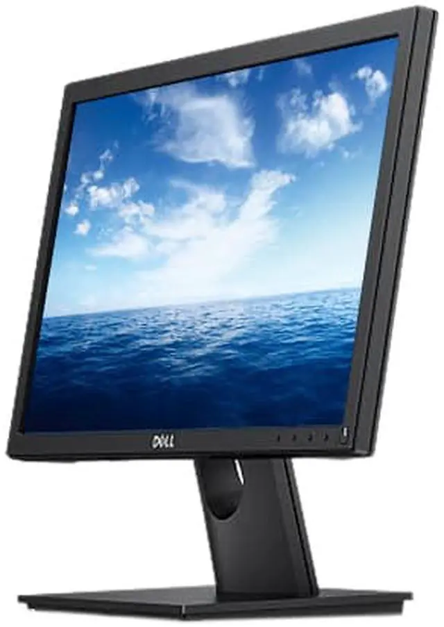 Alt view image 4 of 7 - Dell E1916H Widescreen LED Anti-Glare Monitor Back Lit LCD 1366 x 766 18.5"  16:9 200 cd/m2 VGA DP 16:9 5 ms Tilt Adjustable - Black
