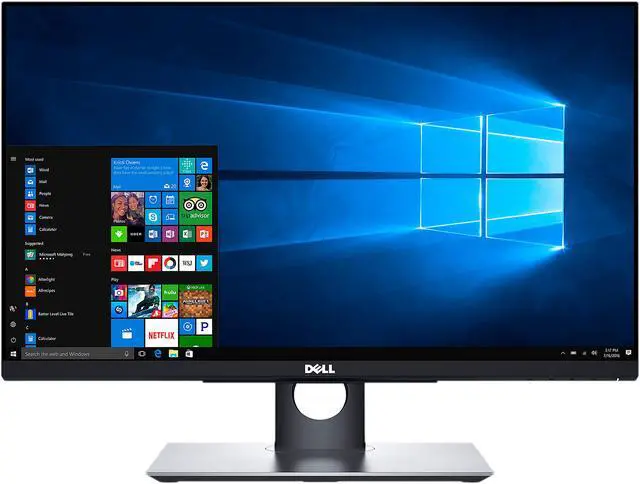 Alt view image 2 of 7 - Dell P2418HT 24" Full HD 1920 x 1080 HDMI VGA DisplayPort USB Hub Anti-Glare LED Backlit IPS Touchscreen Monitor