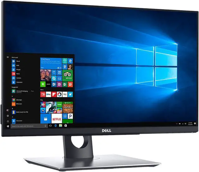 Alt view image 3 of 7 - Dell P2418HT 24" Full HD 1920 x 1080 HDMI VGA DisplayPort USB Hub Anti-Glare LED Backlit IPS Touchscreen Monitor