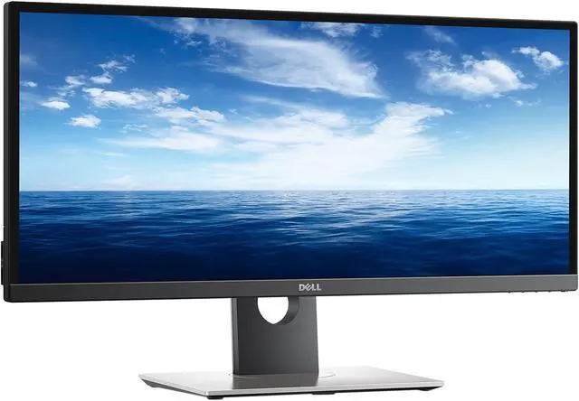 Alt view image 3 of 6 - Dell U2917W Ultra Sharp 29" Screen IPS Monitor - 5ms 300 cd/m2, 1000:1 Contrast Ratio, VGA, DVI