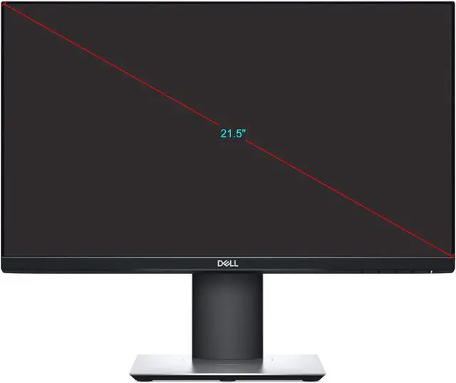 Alt view image 7 of 20 - Dell P2219H 22" (Actual size 21.5") Full HD 1920 x 1080 IPS Monitor, 60 Hz, 5 ms, VAG, HDMI, Displayport, USB, Tilt, Pivot, Swivel and Height Adjustable, VESA Compatible