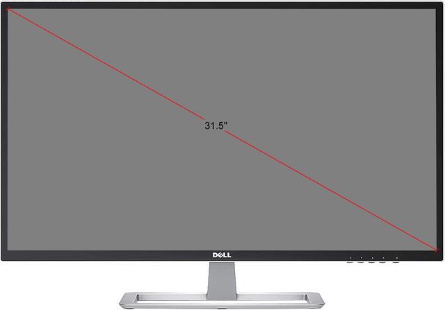 Alt view image 9 of 9 - Dell D3218HN 32" (31.5" viewable) 16:9 FHD 1920x1080 IPS monitor, 300cd/m2, VESA mount, HDMI, Tilt