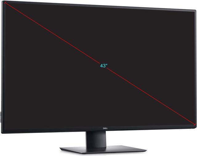 Alt view image 2 of 6 - Dell U4320Q UltraSharp 43 Inch 4K UHD (3840 x 2160) LED Backlit USB-C Monitor with DisplayPort and HDMI