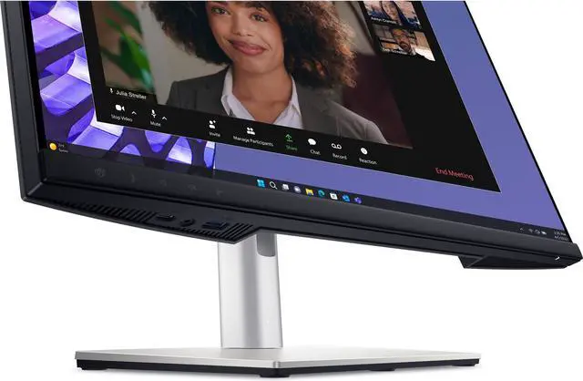 Alt view image 11 of 11 - Dell P2424HEB 24" Class Webcam Full HD LED Monitor - 16:9 - 23.8" Viewable - In-plane Switching (IPS) Technology - LED Backlight - 1920 x 1080 - 16.7 Million Colors - 250 Nit - 5 ms GTG (Fas