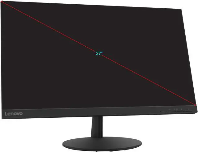 Alt view image 4 of 6 - Lenovo 27" 75 Hz IPS QHD IPS Monitor 6 ms AMD FreeSync HDMI, DisplayPort L27q-30 65FCGCC1US