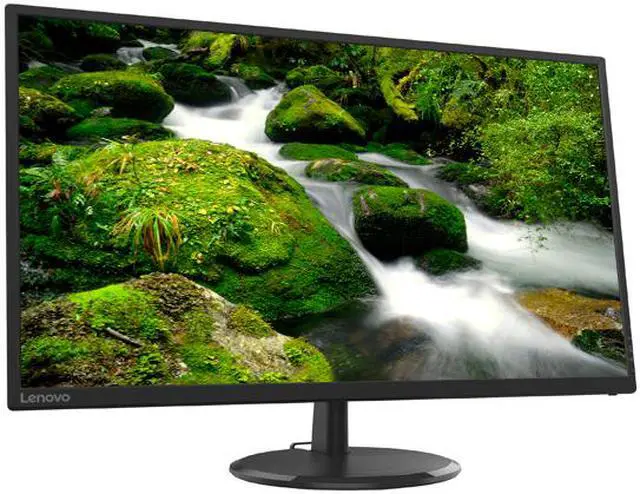 Alt view image 3 of 7 - Lenovo C32q-20 31.5" QHD IPS Monitor, 1440p, AMD FreeSync, 4ms, 75Hz, HDMI & DisplayPort Input, Tilt, VESA Mountable