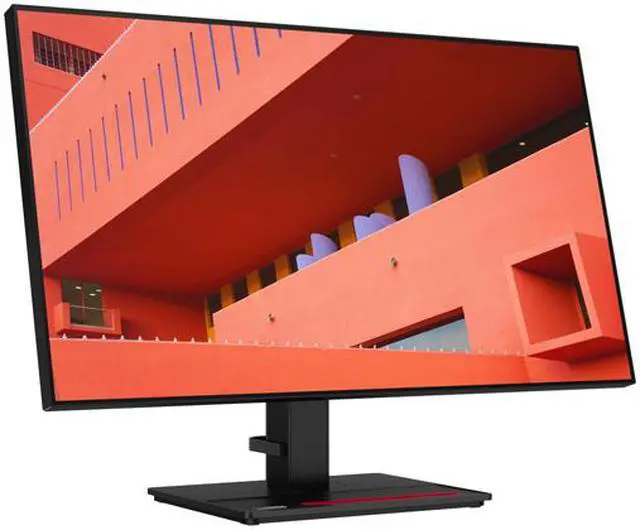 Alt view image 4 of 8 - Lenovo 27" 60 Hz IPS QHD IPS Monitor 4ms (extreme mode) / 6ms (normal mode) HDMI, DisplayPort ThinkVision P27q-20 61EAGAR6US