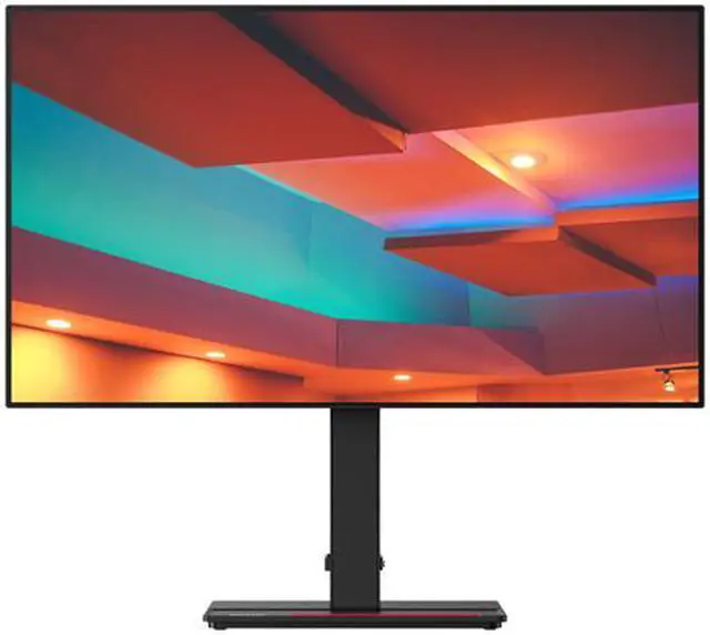 Alt view image 2 of 8 - Lenovo 27" 60 Hz IPS QHD IPS Monitor 4ms (extreme mode) / 6ms (normal mode) HDMI, DisplayPort ThinkVision P27q-20 61EAGAR6US