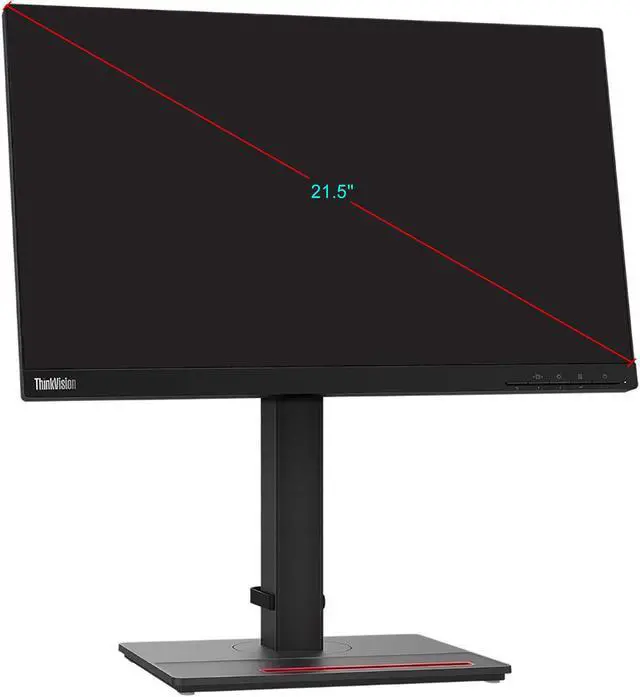 Alt view image 4 of 8 - Lenovo ThinkVision T22i-20 21.5" FHD 60Hz Monitor