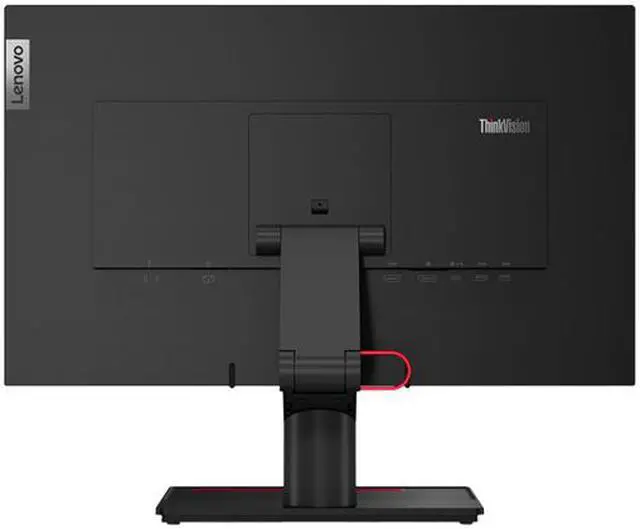 Alt view image 10 of 10 - Lenovo ThinkVision T24t-20 62C5GAR1US Raven Black 23.8" 10-Point Capacitive Touch IPS Monitor Full HD 1920 x 1080 16:9 300 cd/m2