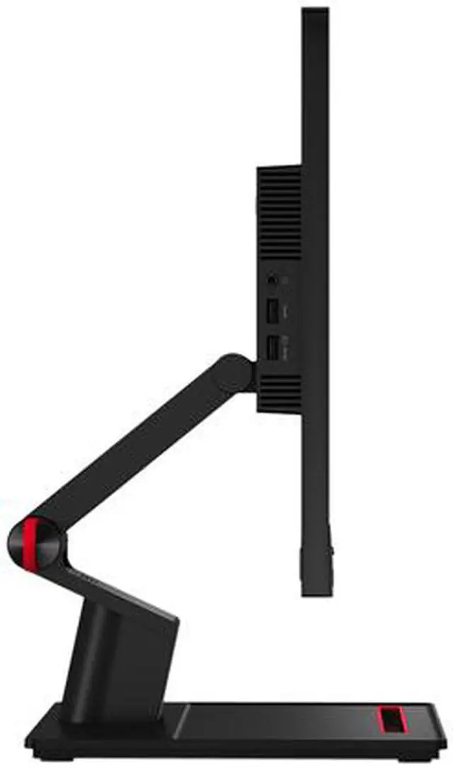 Alt view image 6 of 10 - Lenovo ThinkVision T24t-20 62C5GAR1US Raven Black 23.8" 10-Point Capacitive Touch IPS Monitor Full HD 1920 x 1080 16:9 300 cd/m2