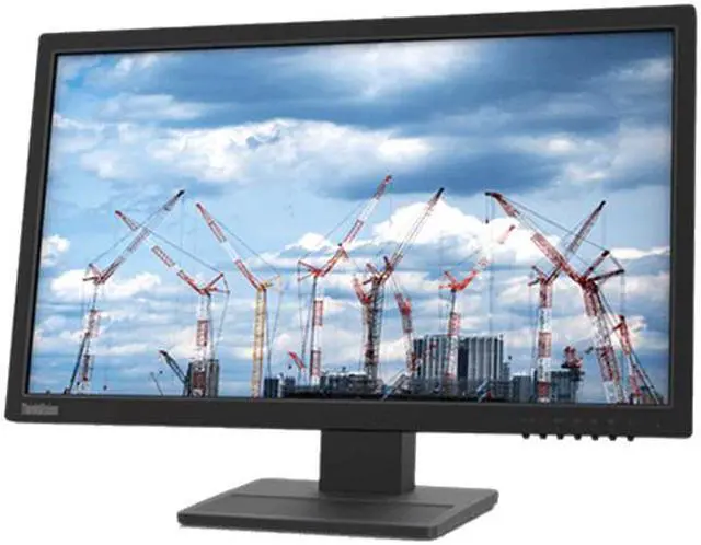 Alt view image 3 of 7 - Lenovo 22" (21.5" Viewable) 60 Hz IPS FHD IPS Monitor 4 ms (Extreme mode) / 6 ms (Typical mode) D-Sub, HDMI, DisplayPort Flat Panel ThinkVision E22-28