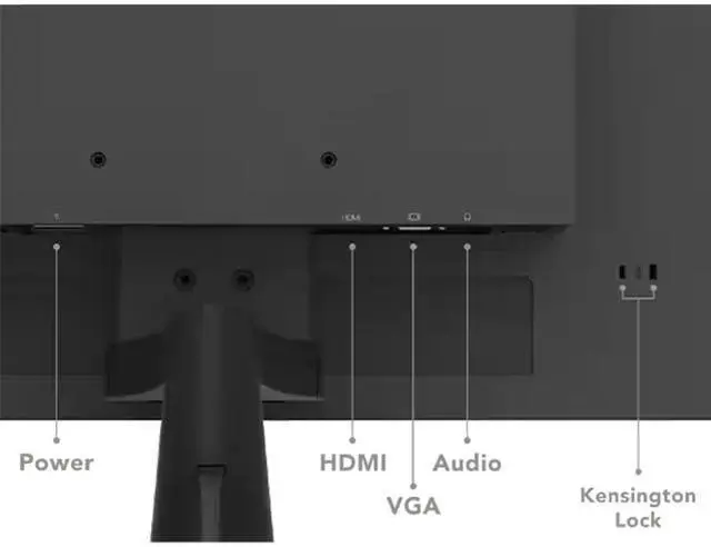 Alt view image 7 of 8 - Lenovo D24-40 23.8-inch VA FHD 75Hz Monitor