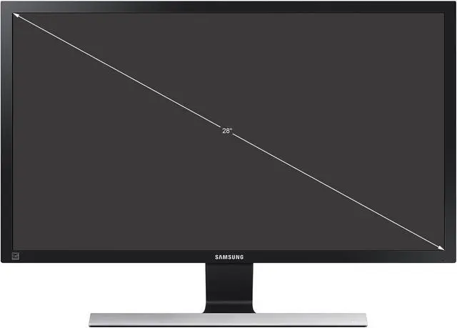 Alt view image 12 of 19 - Samsung LU28E570DS/ZA 28" UHD 3840 x 2160 (4K) 1ms 2x HDMI, 1x DisplayPort AMD FreeSync Tilt VESA Monitor