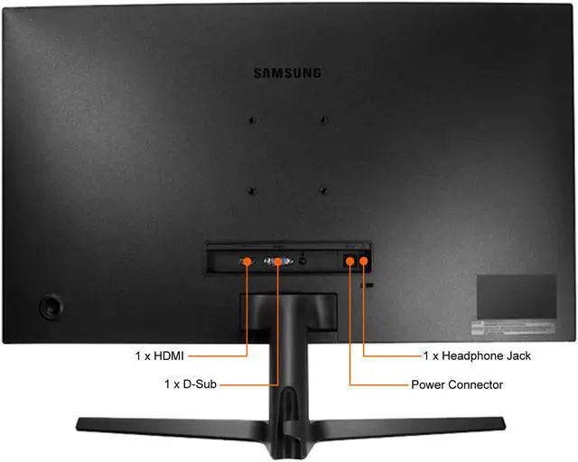 Alt view image 11 of 11 - Samsung LC27R500FHNXZA 27" Full HD 1920 x 1080 AMD FreeSync VGA HDMI Flicker-Free Curved LED Backlit Monitor
