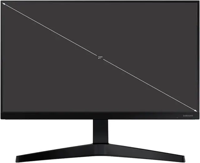 Alt view image 2 of 6 - Samsung Business T37F Series 27" FHD 1920x1080 75Hz 5ms IPS, HDMI, Display Port, VESA Compatible Display Monitor, LF27T374FWNXGO