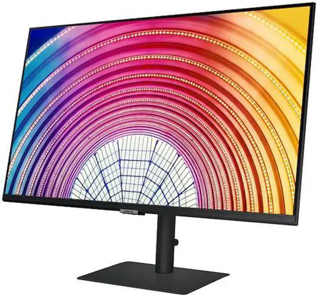 Alt view image 9 of 17 - Samsung ViewFinity LS27A600NWNXGO 27" S60A QHD 2560 x 1440 High Resolution Display Monitor, 75 Hz, IPS, 16:9, 1000:1, HDMI 1.4, VESA Compatible
