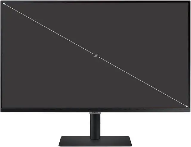 Alt view image 5 of 17 - Samsung ViewFinity LS27A600NWNXGO 27" S60A QHD 2560 x 1440 High Resolution Display Monitor, 75 Hz, IPS, 16:9, 1000:1, HDMI 1.4, VESA Compatible