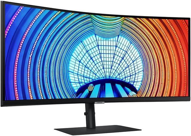Alt view image 2 of 6 - Samsung ViewFinity S34A654UBN 34" UW-QHD Curved Screen LED LCD Monitor - 21:9 - Black - 34" Class - Vertical Alignment (VA) - 3440 x 1440 - 1.07 Billion Colors - FreeSync - 350 Nit - 5 ms -